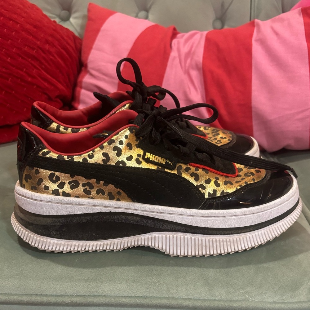 Charlotte Olympia x puma tennis shoes
